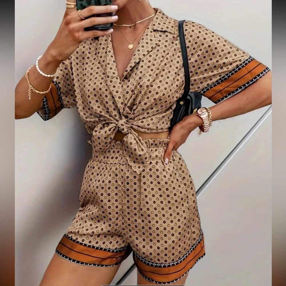 Boho matching set